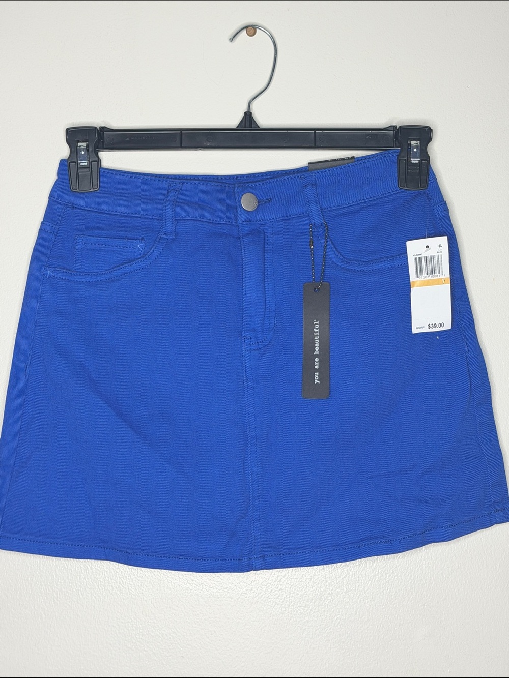 Dollhouse Royal Blue Mini Skirt